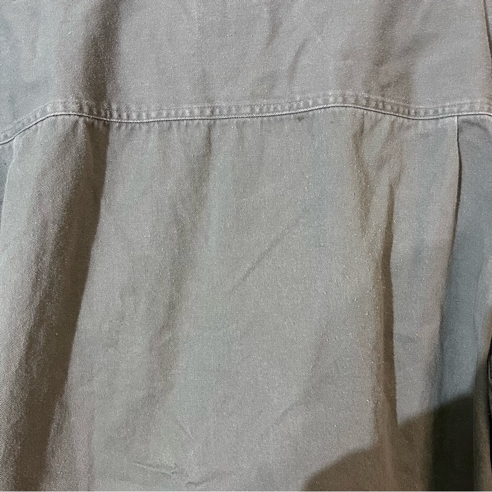 10X Gray Heavy Duty Button-Up Shirt - Picture 10 of 10
